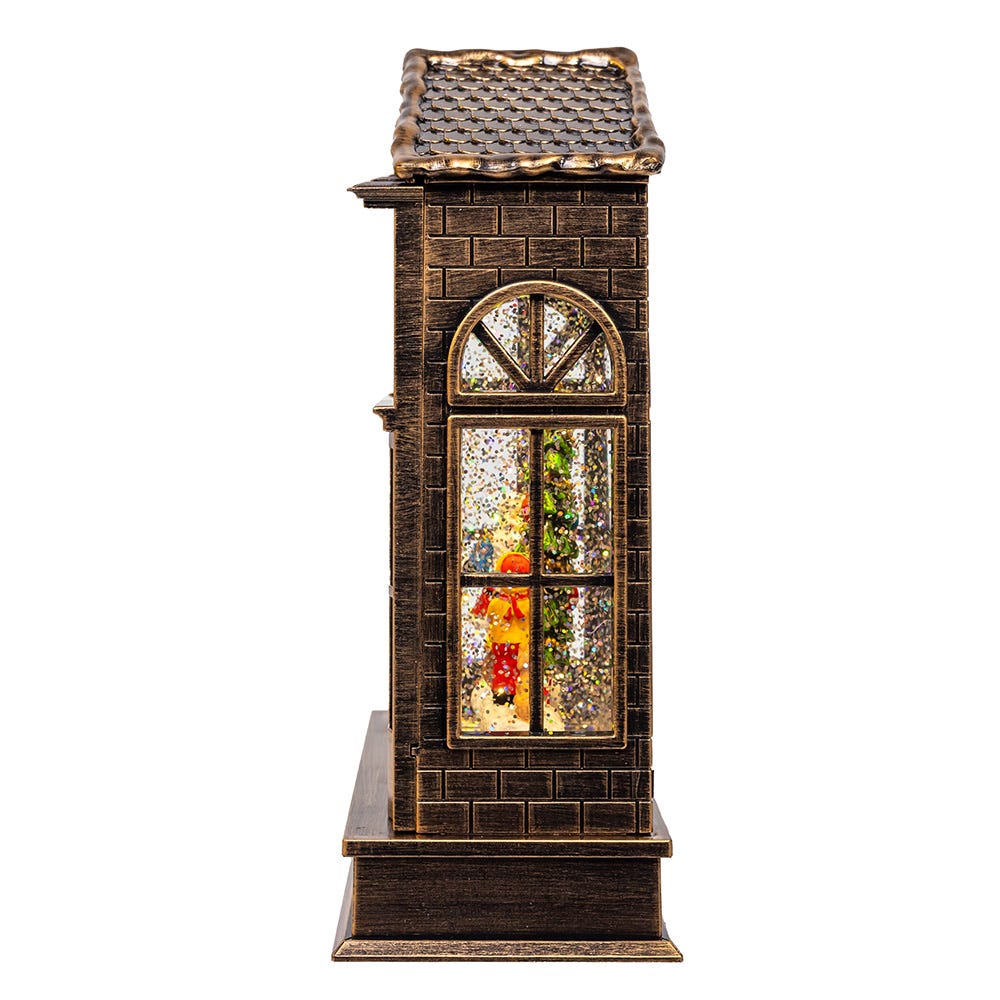 Kurt Adler 10-Inch Battery-Operated LED Lighted Tree Water Lantern